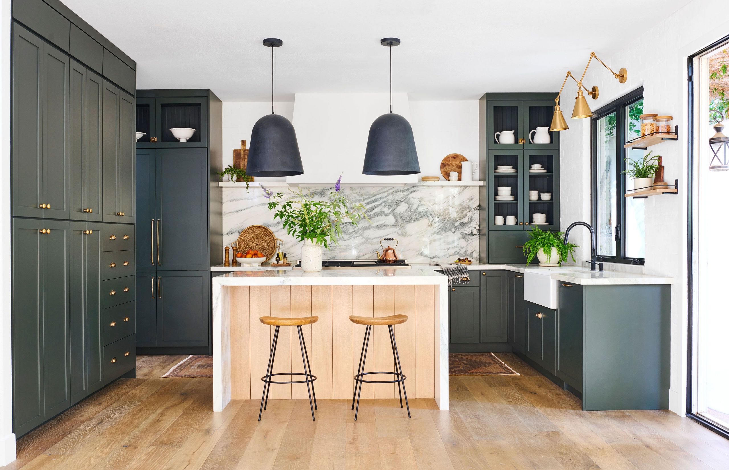Modern kitchen remodel — representative of BaHa Construction home remodeling