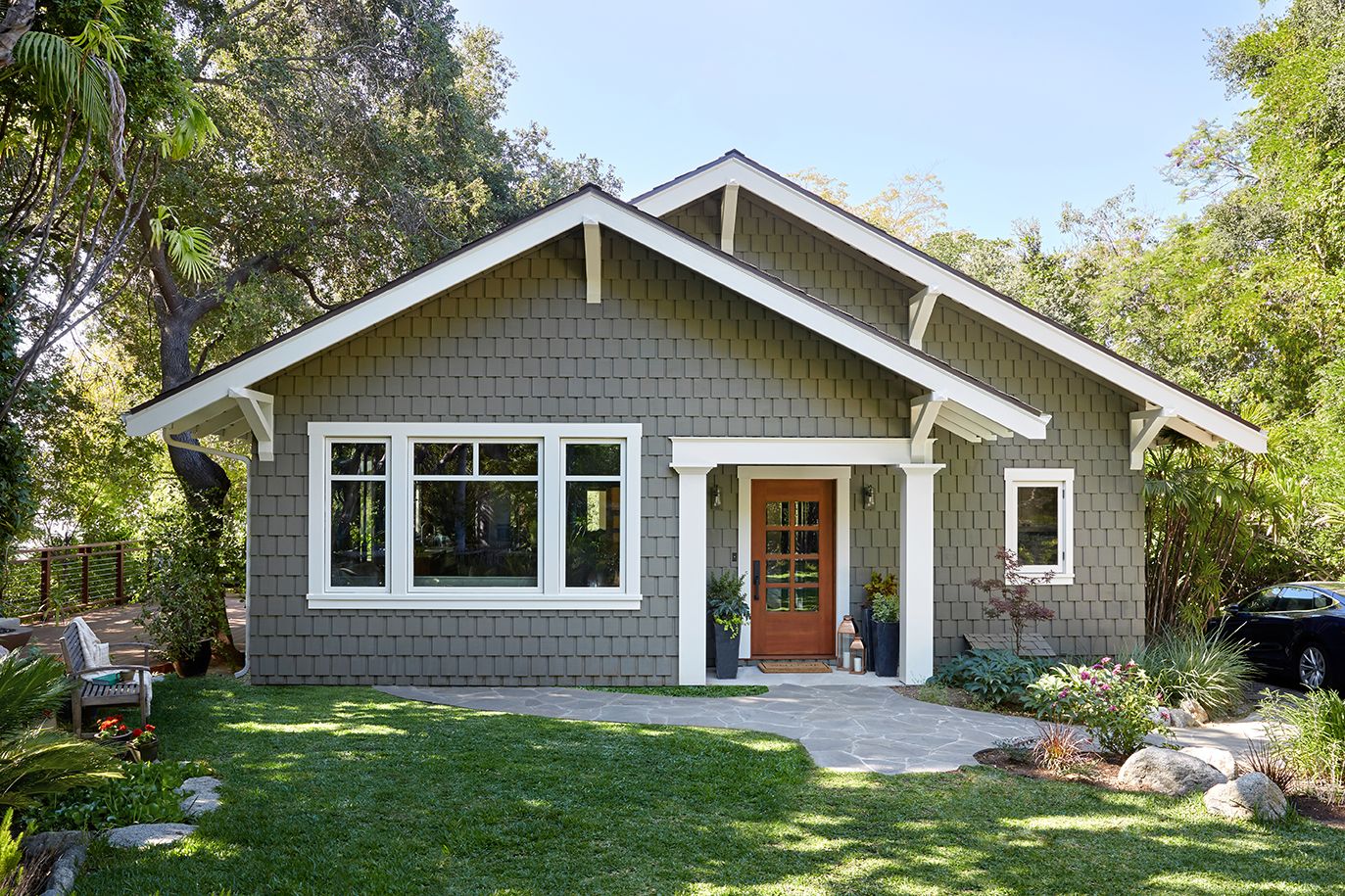 Craftsman-style home renovation exterior — Central California residential work